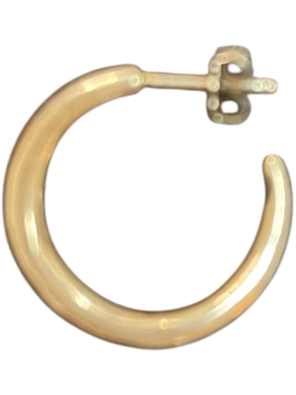 Chan Luu Petite Infinity Hoop Earrings Sterling Silver - Picture 3 of 10